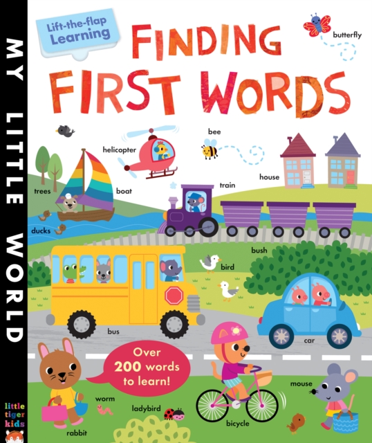 Finding First Words : A lift-the-flap learning book, Novelty book Book