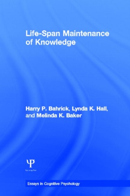 Life-Span Maintenance of Knowledge, Hardback Book