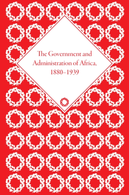 The Government and Administration of Africa, 1880–1939, Multiple-component retail product Book