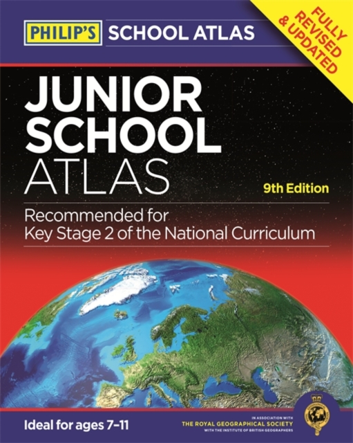Philip's Junior School Atlas 9th Edition, Paperback / softback Book