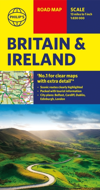 Philip's Britain and Ireland Road Map, Sheet map Book
