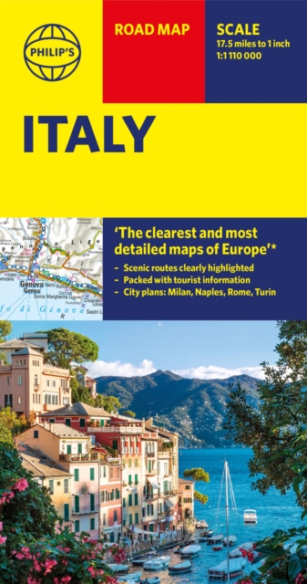 Philip's Italy Road Map, Sheet map Book
