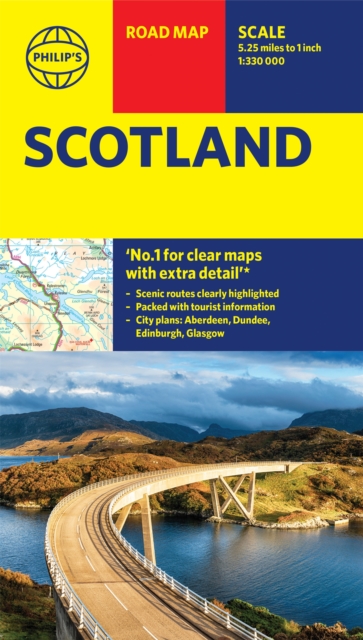 Philip's Scotland Road Map, Sheet map Book