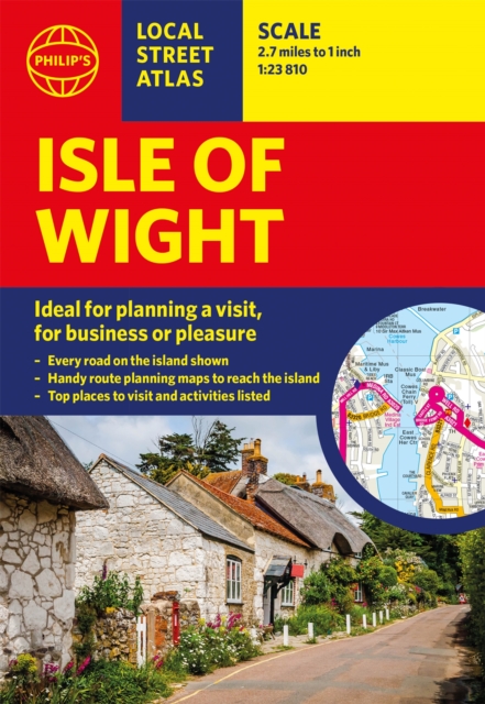 Philip's Isle of Wight Guide Book : Local Street Atlas, Paperback / softback Book