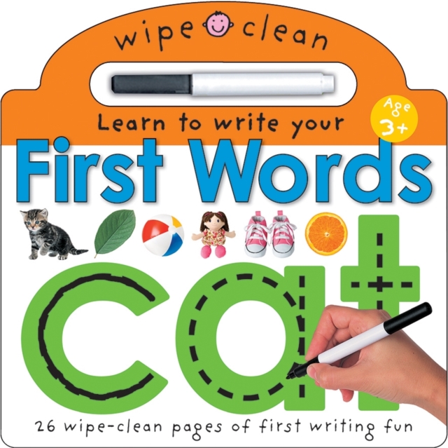 First Words : Wipe Clean Learning, Board book Book