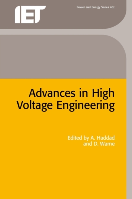 Advances in High Voltage Engineering, Paperback / softback Book