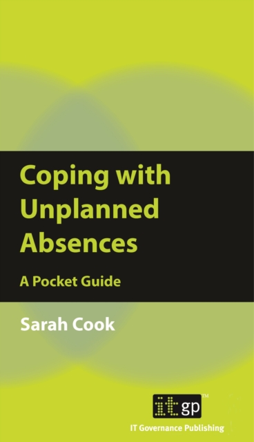 Coping with Unplanned Absences : A Pocket Guide, PDF eBook