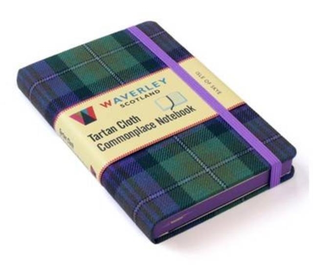 Waverley (M): Isle of Skye Tartan Cloth Commonplace Notebook, Hardback Book