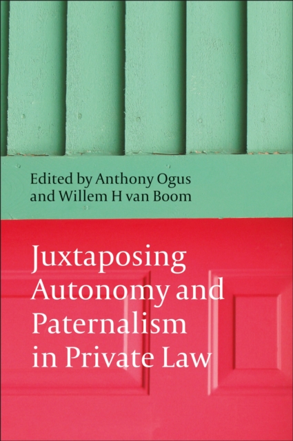 Juxtaposing Autonomy and Paternalism in Private Law, Paperback / softback Book