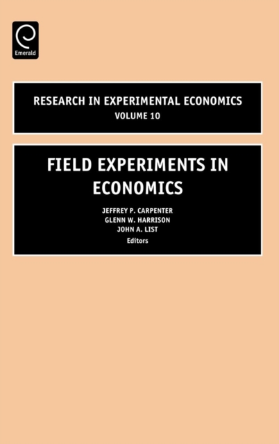 Field Experiments in Economics, PDF eBook