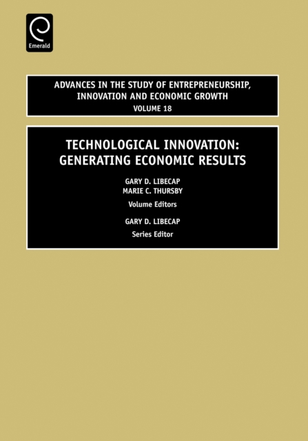 Technological Innovation : Generating Economic Results, PDF eBook