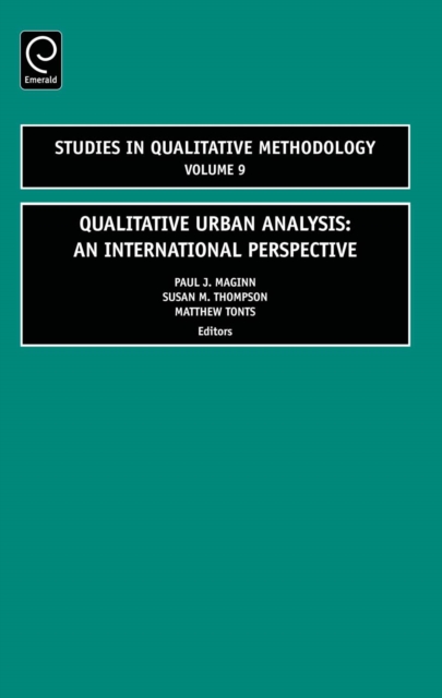 Qualitative Urban Analysis : An International Perspective, PDF eBook