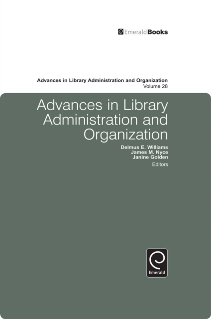 Advances in Library Administration and Organization, PDF eBook