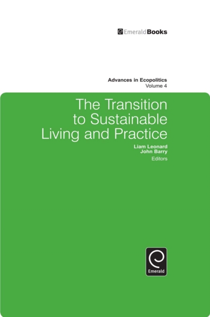 The Transition to Sustainable Living and Practice, Hardback Book