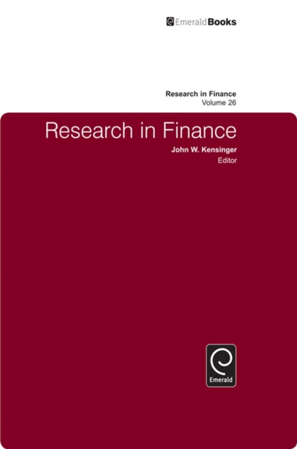 Research in Finance, PDF eBook
