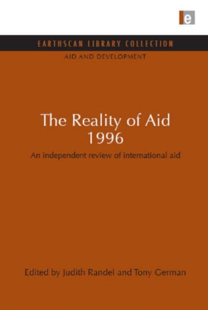 The Reality of Aid 1996 : An independent review of international aid, Hardback Book