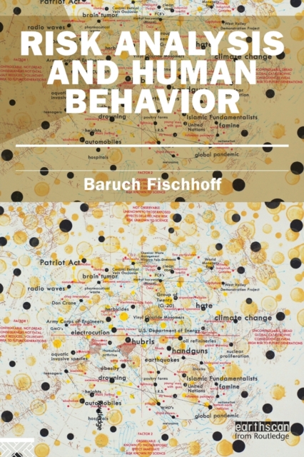 Risk Analysis and Human Behavior, Paperback / softback Book