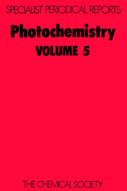 Photochemistry : Volume 5, PDF eBook