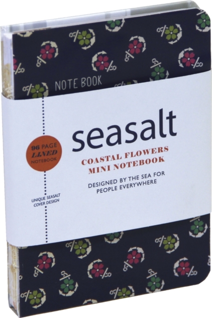 Seasalt: Coastal Flowers Paperback Exposed-binding Mini Notebook, Notebook / blank book Book