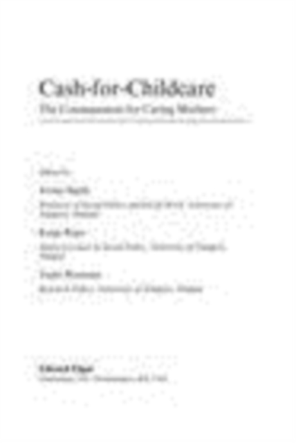 Cash-for-Childcare, PDF eBook