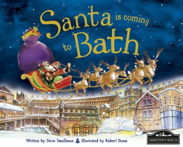 Santa is Coming to Bath, Hardback Book