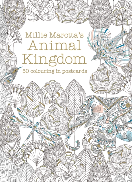 Millie Marotta's Animal Kingdom Postcard Box : 50 beautiful cards for colouring in, Postcard book or pack Book