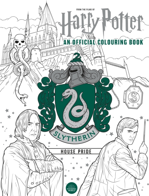 Harry Potter: Slytherin House Pride : The Official Colouring Book, Paperback / softback Book