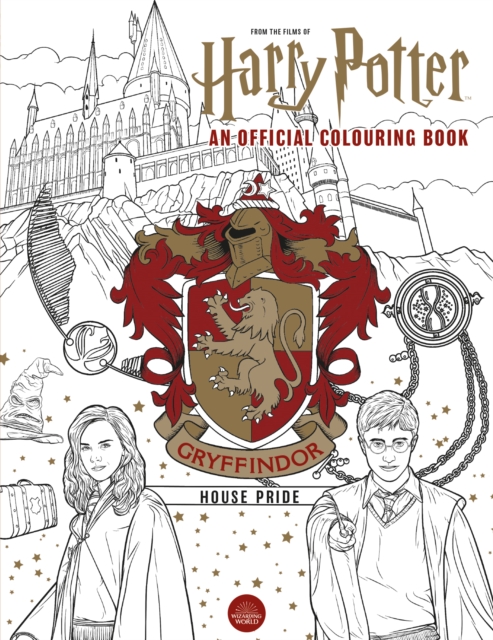 Harry Potter: Gryffindor House Pride : The Official Colouring Book, Paperback / softback Book