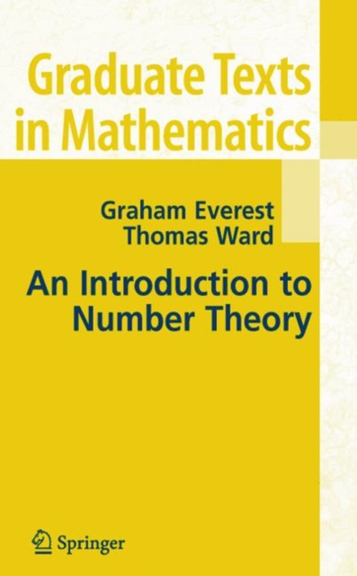 An Introduction to Number Theory, Paperback Book