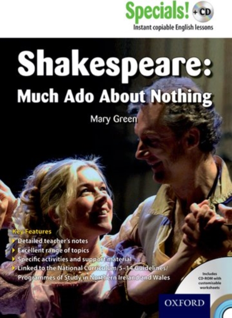 Secondary Specials! +CD: English - Shakespeare Much Ado About Nothing, Mixed media product Book