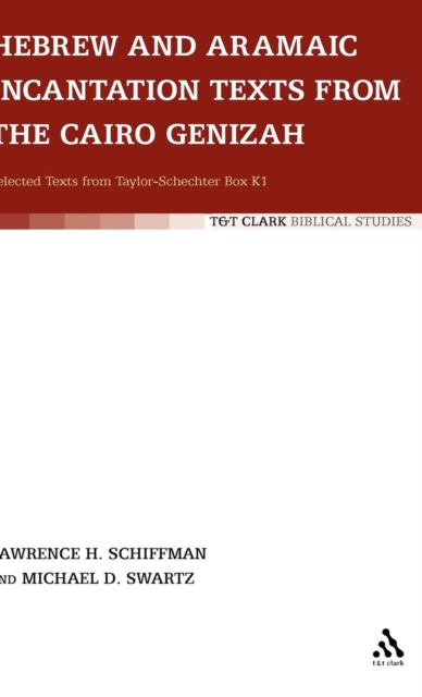 Hebrew and Aramaic Incantation Texts from the Cairo Genizah, Hardback Book