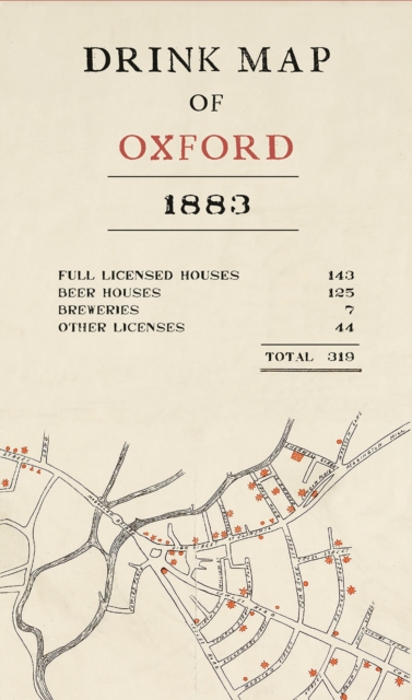 Drink Map of Oxford, Sheet map, folded Book
