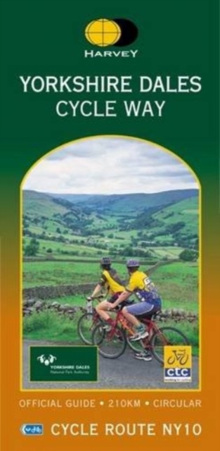 Yorkshire Dales Cycle Way, Sheet map, folded Book