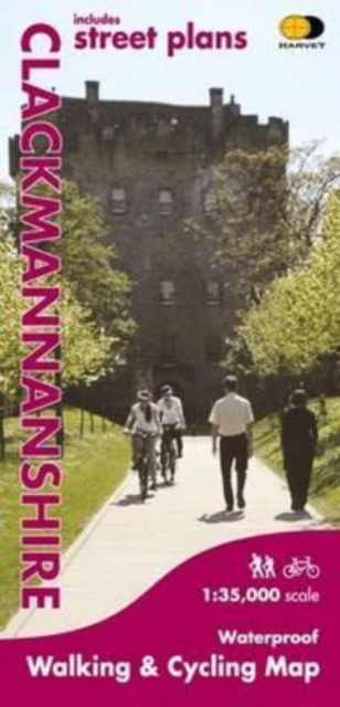 Clackmannanshire : Walking and Cycling, Sheet map, folded Book