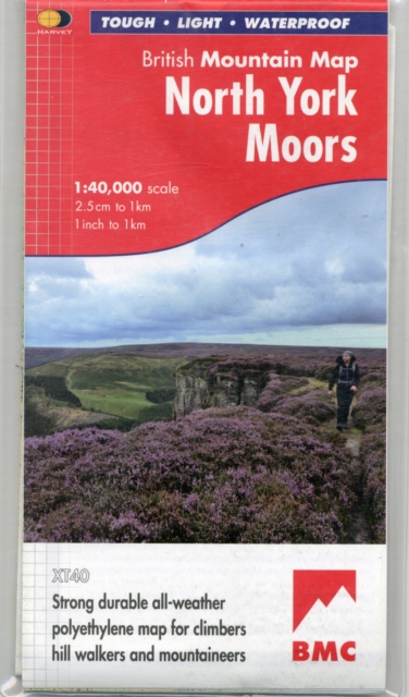 North York Moors, Sheet map, folded Book