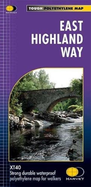 East Highland Way, Sheet map, folded Book