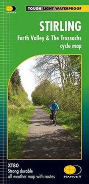 Stirling, Forth Valley and the Trossachs Cycle Map, Sheet map, folded Book