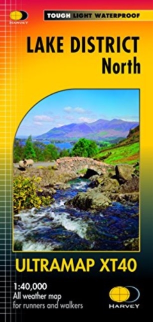 Lake District North Ultramap, Sheet map, folded Book