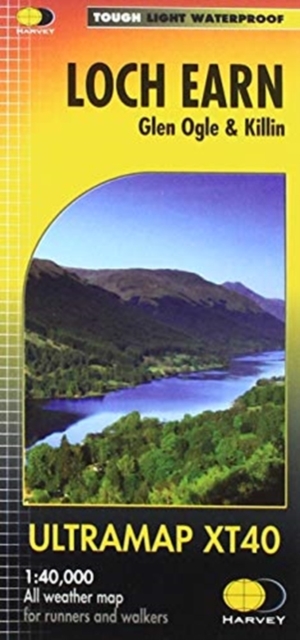 Loch Earn Ultramap XT40 : Glen Ogle & Killin, Sheet map, folded Book