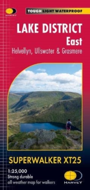 Lake District East : Helvellyn, Ullswater & Grasmere, Sheet map, folded Book