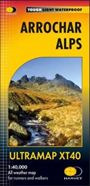 Arrochar Alps : Ultramap, Sheet map, folded Book