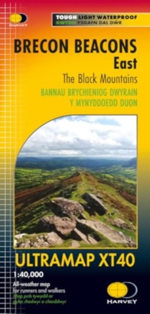 Brecon Beacons East : The Black Mountains, Sheet map, folded Book