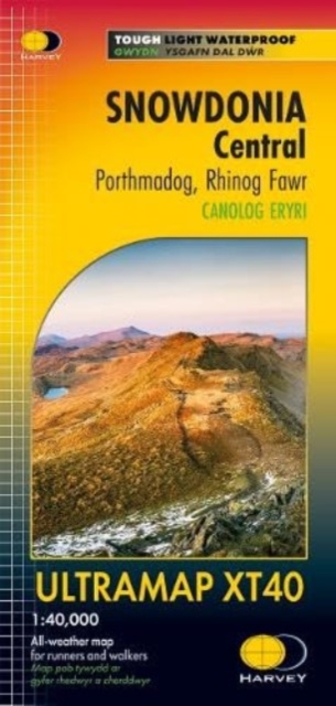 Snowdonia Central : Porthmadog, Rhinog Fawr, Sheet map, folded Book