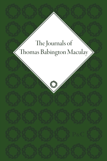 The Journals of Thomas Babington Macaulay, Multiple-component retail product Book
