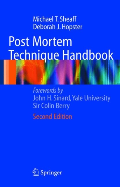 Post Mortem Technique Handbook, Hardback Book