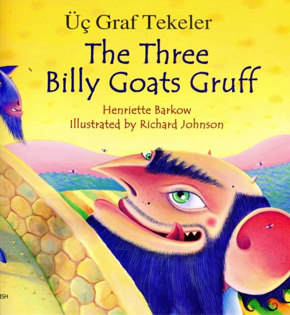 The Three Billy Goats Gruff in Turkish and English, Paperback Book