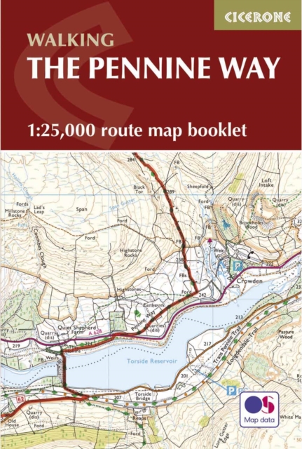 Pennine Way Map Booklet : 1:25,000 OS Route Mapping, Paperback / softback Book