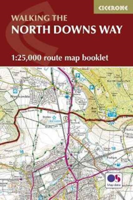 North Downs Way Map Booklet, Paperback / softback Book