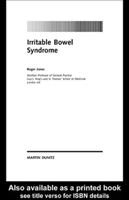 Irritable Bowel Syndrome: pocketbook, Paperback / softback Book