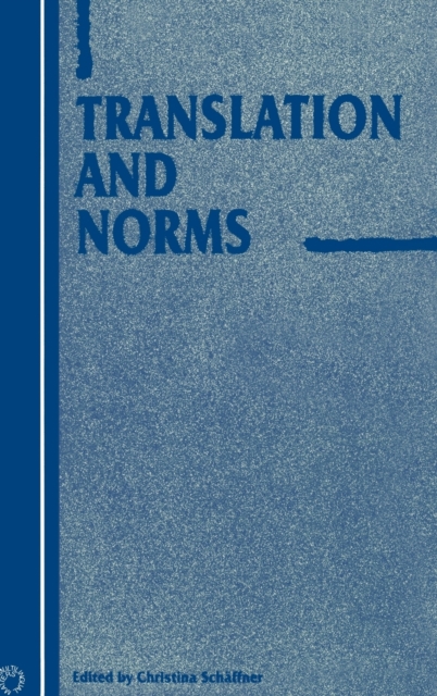 Translation and Norms, Hardback Book